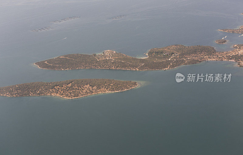 土耳其milas bodrum mugla附近的夏季小镇gulluk村海岸